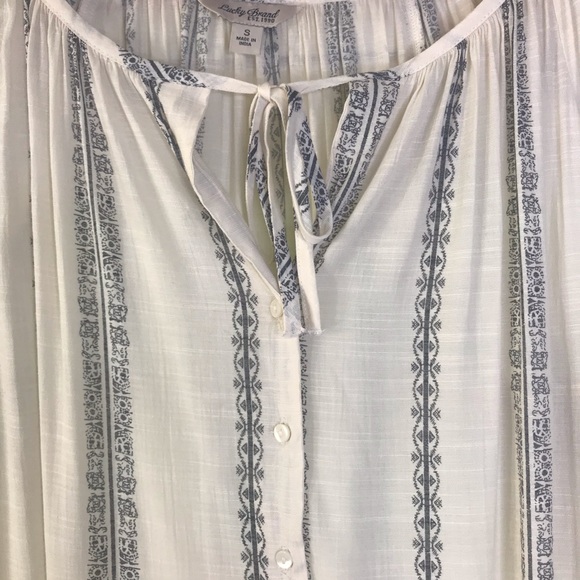 Lucky Brand Bohemian Tunic Blouse - Picture 3 of 4